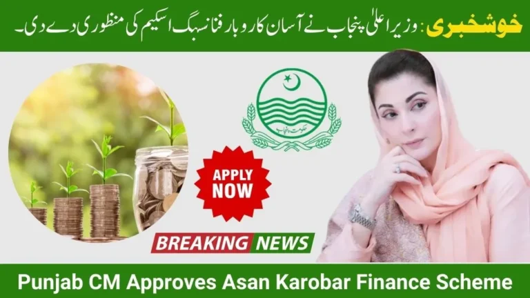 Good News Punjab CM Approves Asan Karobar Finance Scheme